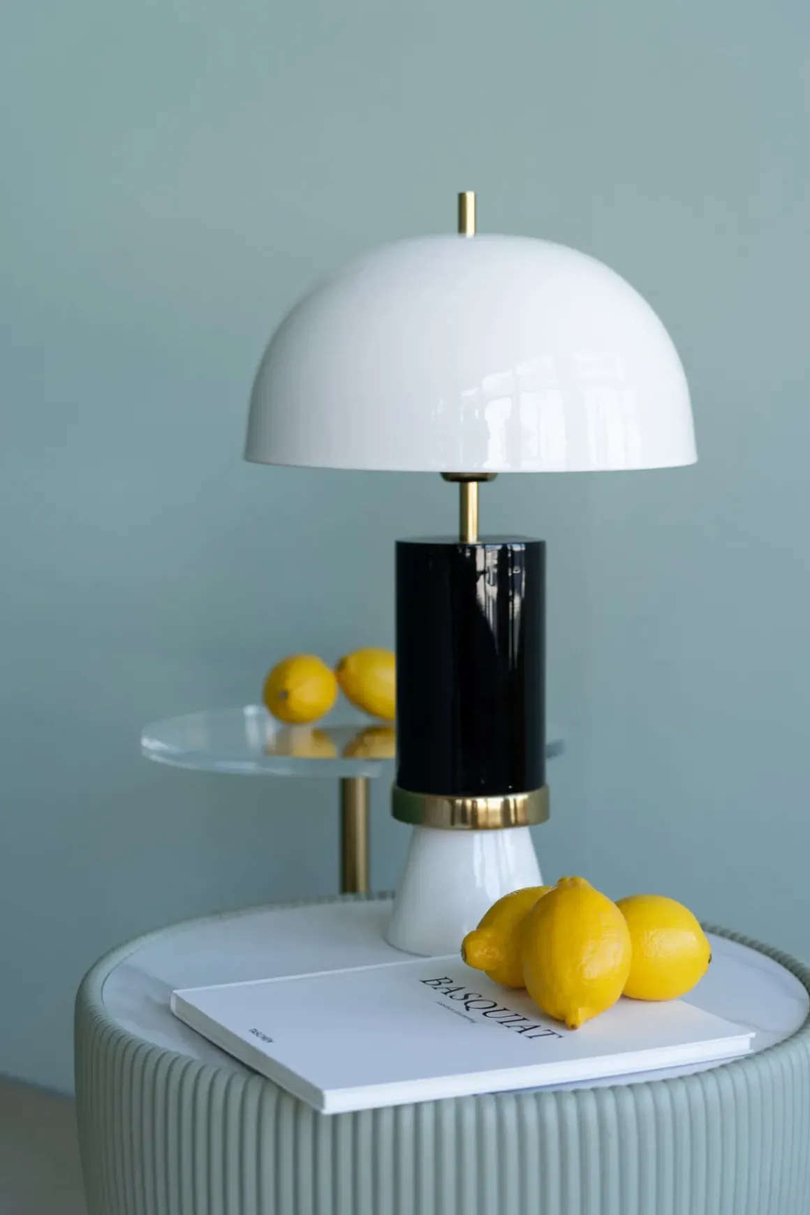 Bordslampa Josy - Svart/Vit, 51cm - KARE Design