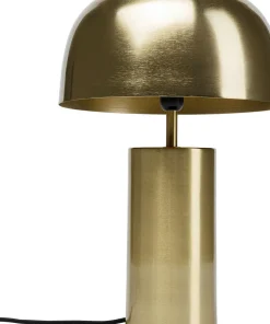 Bordslampa Loungy Guld - Borstad Mässing - KARE Design