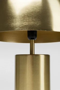Bordslampa Loungy Guld - Borstad Mässing - KARE Design