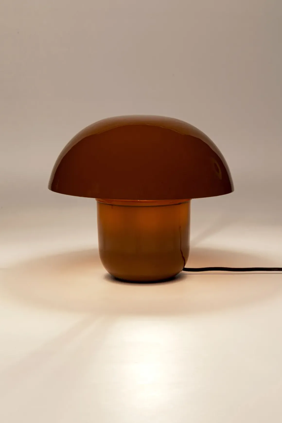 Bordslampa Mushroom - Brun, 27cm - KARE Design