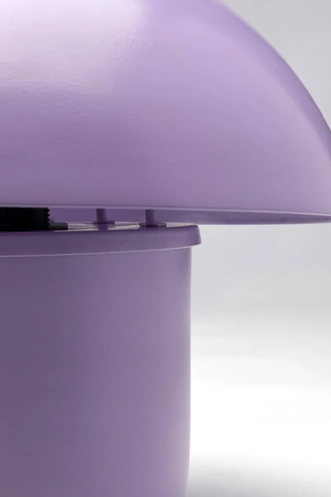 Bordslampa Mushroom - Lila, 27cm - KARE Design