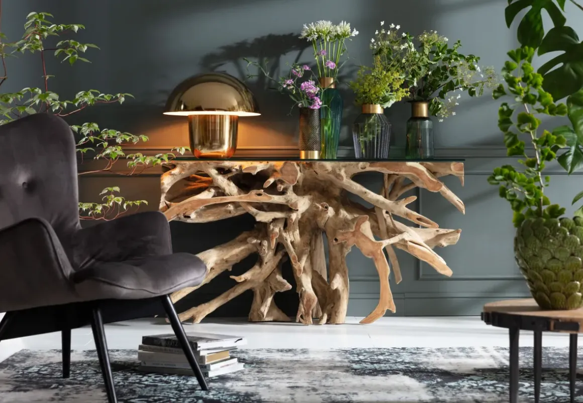 Bordslampa Mushroom Mässing - KARE Design