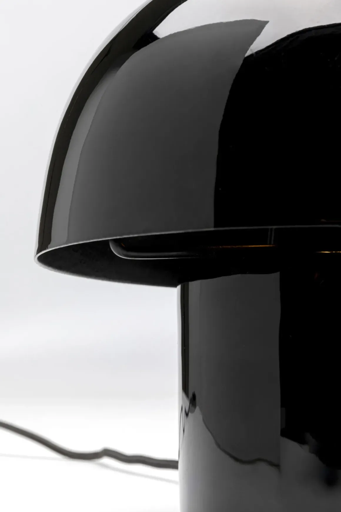 Bordslampa Mushroom - Svart, 20cm - KARE Design