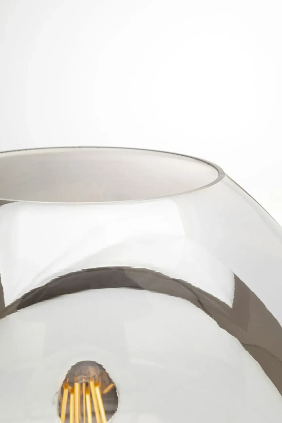Bordslampa Sphere - Smoke, 43cm - KARE Design