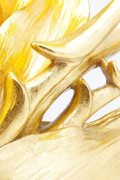 Bordslampa Tropical Flower - Rektangulär Guld/ Svart Skärm - KARE Design