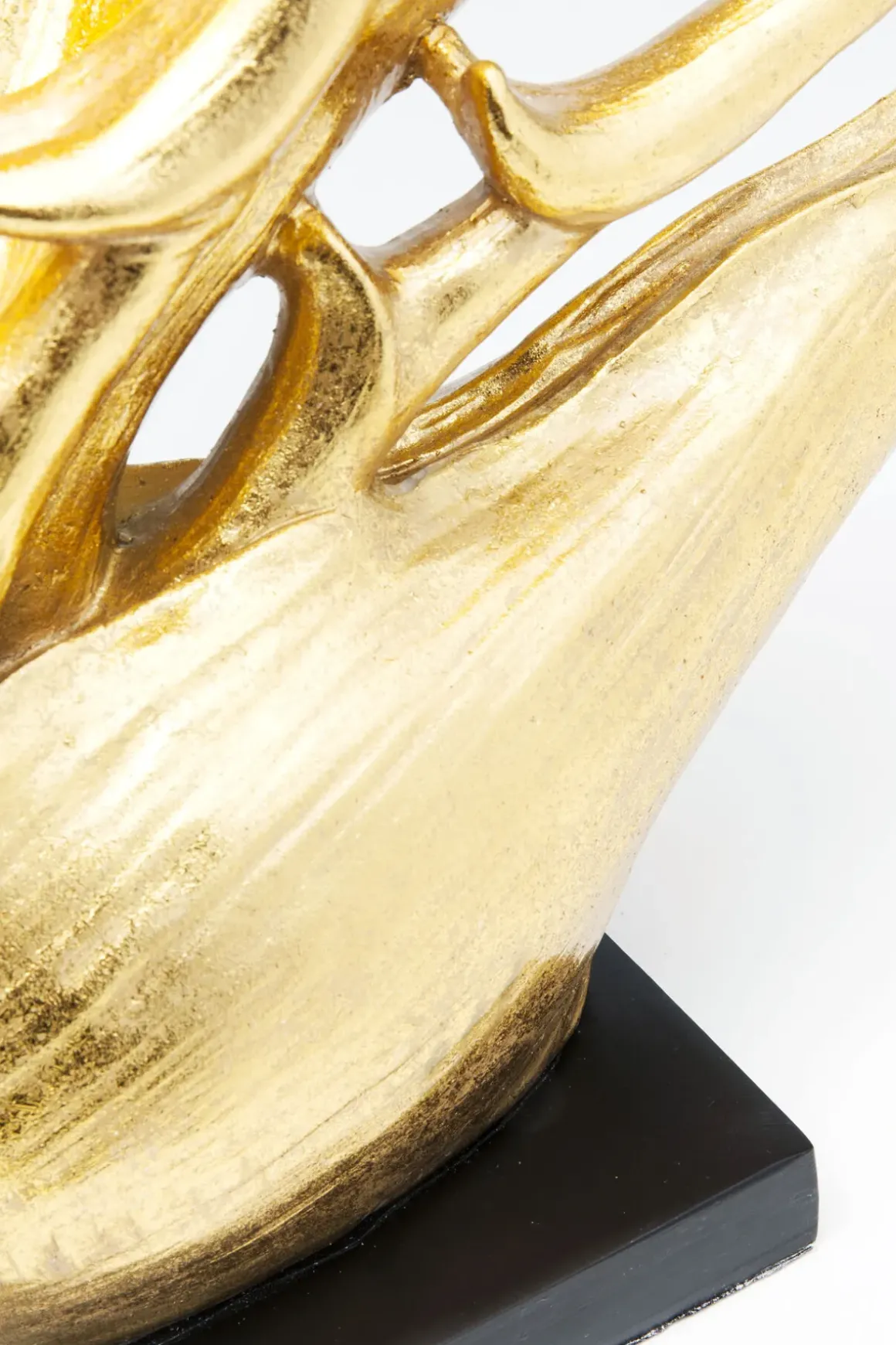Bordslampa Tropical Flower - Rektangulär Guld/ Svart Skärm - KARE Design