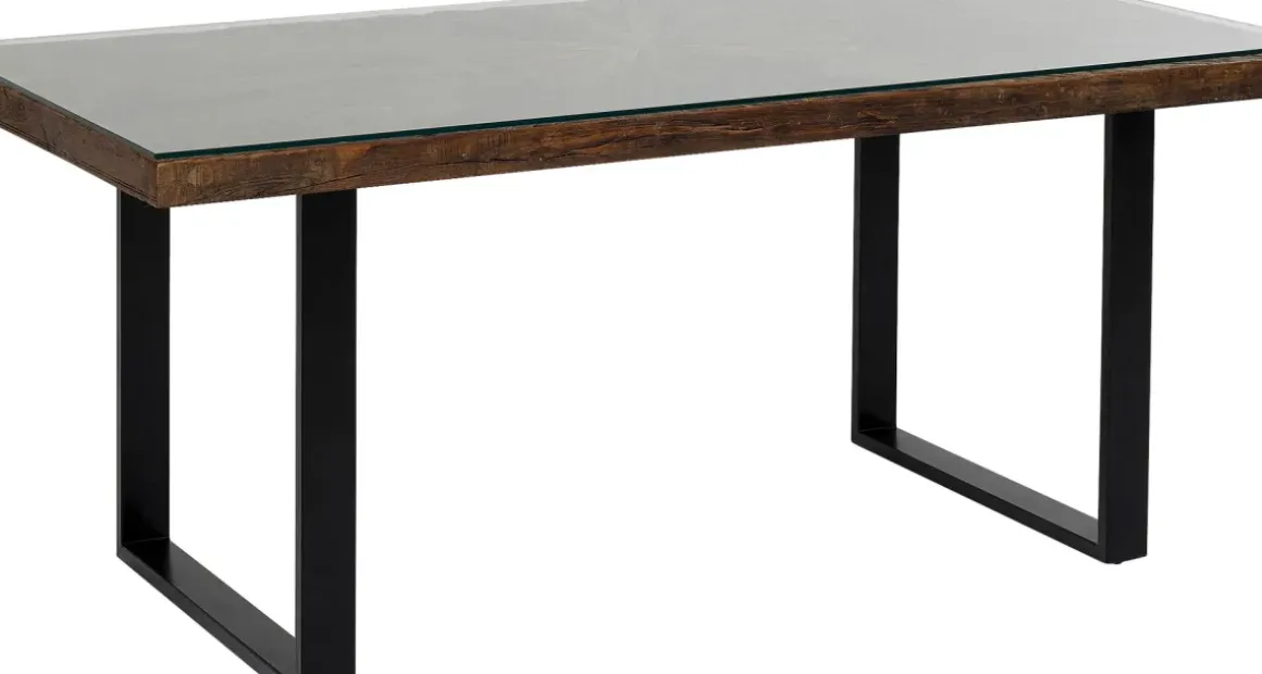 Bordsskiva Conley - Mörkt Trä, 160x80cm - KARE Design