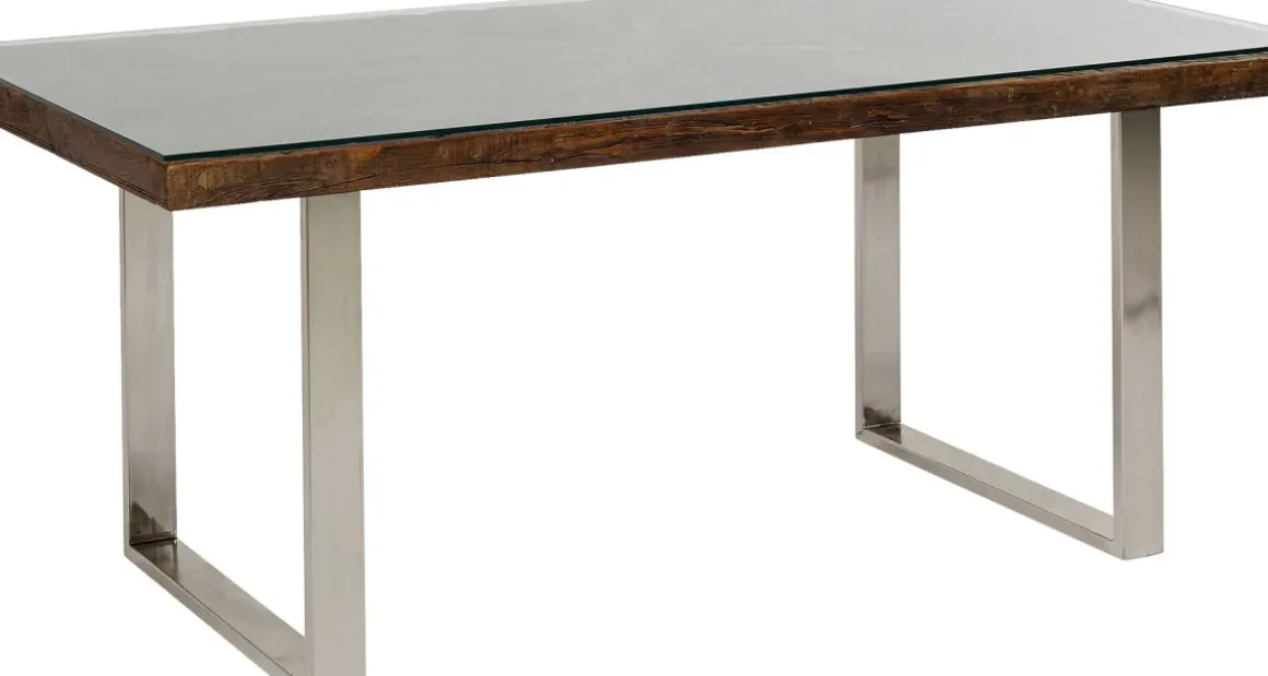Bordsskiva Conley - Mörkt Trä, 160x80cm - KARE Design