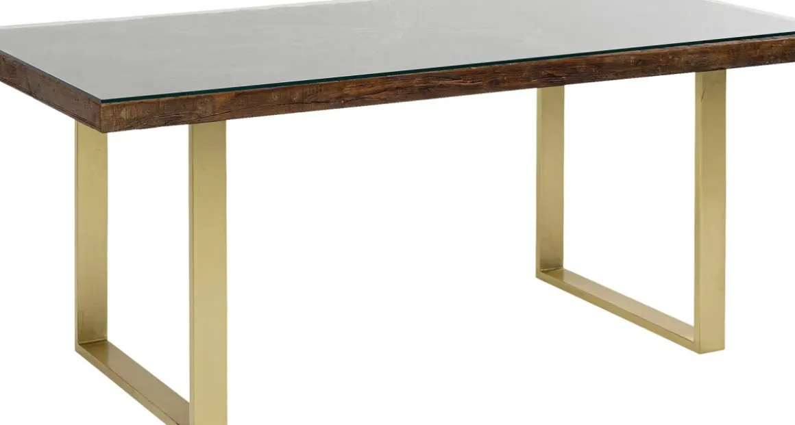 Bordsskiva Conley - Mörkt Trä, 160x80cm - KARE Design