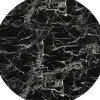 Bordsskiva Schickeria - Marmor Svart Ø80cm - KARE Design