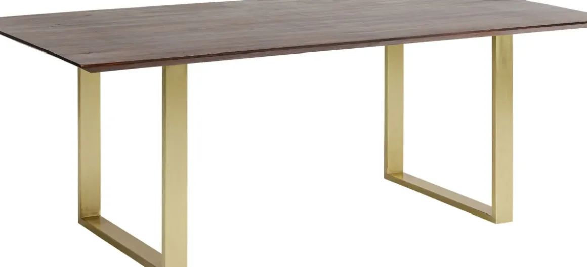 Bordsskiva Tavola Swiss Edge Dark 200x100cm - KARE Design