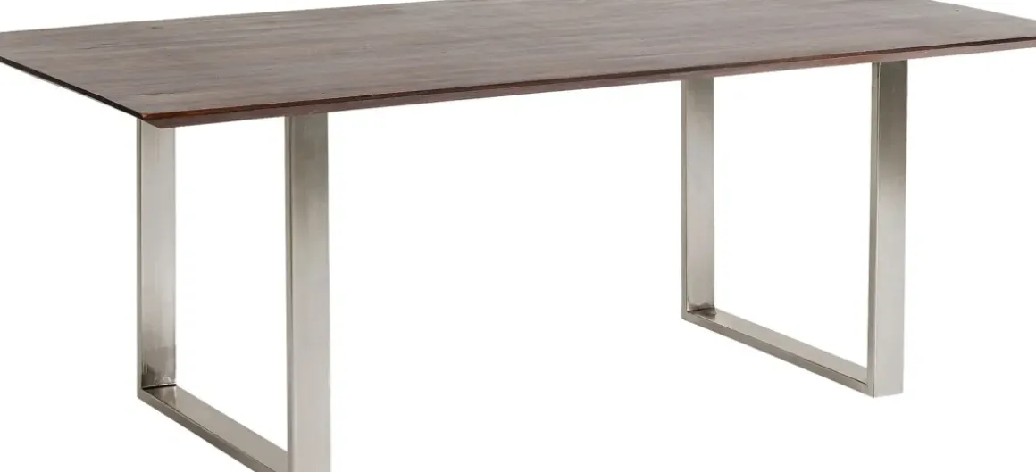 Bordsskiva Tavola Swiss Edge Dark 180x90cm - KARE Design