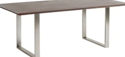 Bordsskiva Tavola Swiss Edge Dark 160x80cm - KARE Design