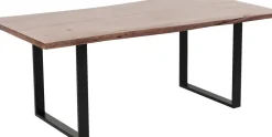 Bordsskiva Tavola Tree Edge Dark 160x80cm - KARE Design