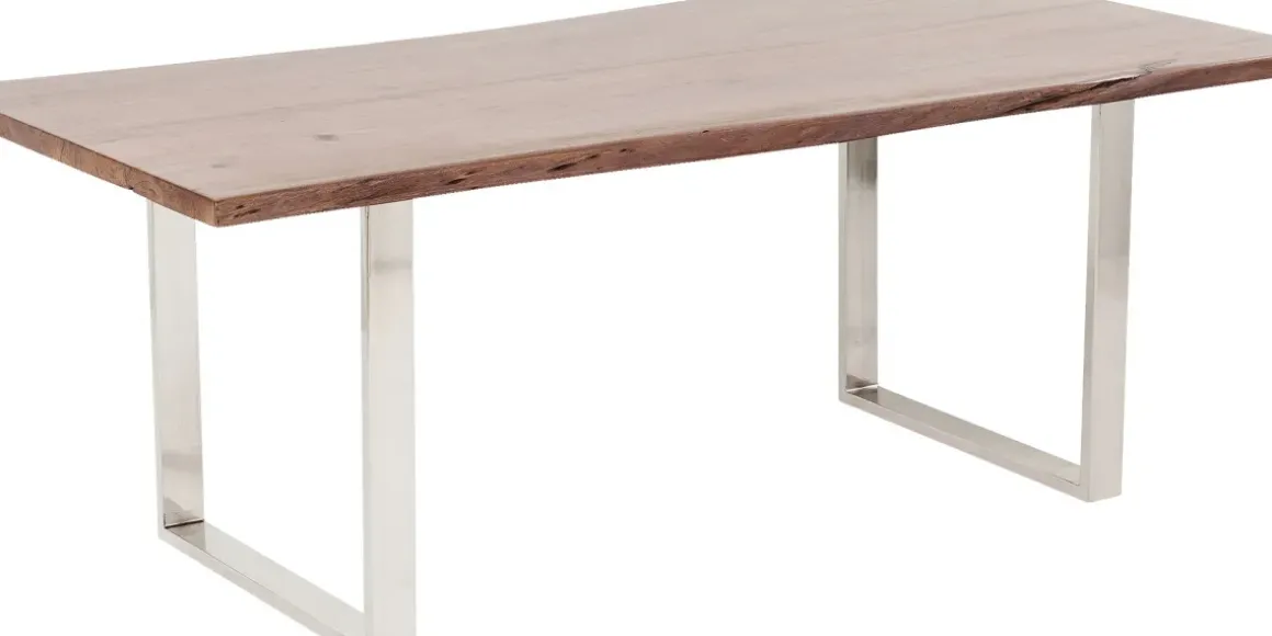 Bordsskiva Tavola Tree Edge Dark 180x90cm - KARE Design