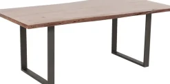 Bordsskiva Tavola Tree Edge Dark 180x90cm - KARE Design