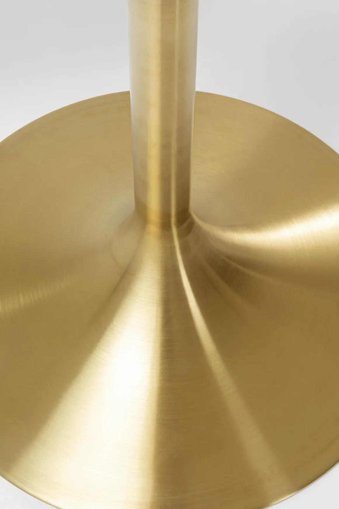 Bordsunderrede Invitation - Trumpetfot i Mässing, Ø60cm - KARE Design