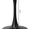 Bordsunderrede Schickeria - Trumpetfot i svart, Ø80cm - KARE Design