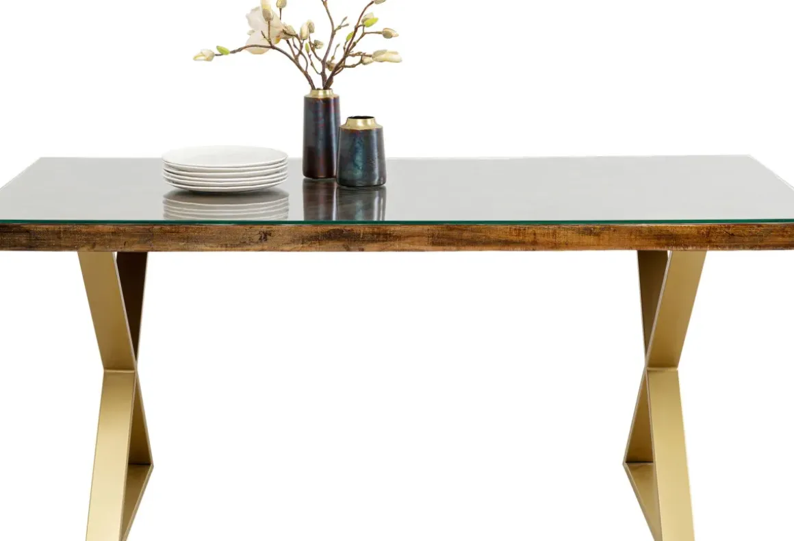 Bordsunderrede Tavola Kryss Mässing, 2-set - KARE Design