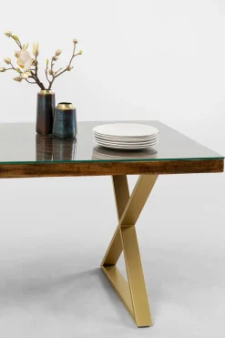 Bordsunderrede Tavola Kryss Mässing, 2-set - KARE Design