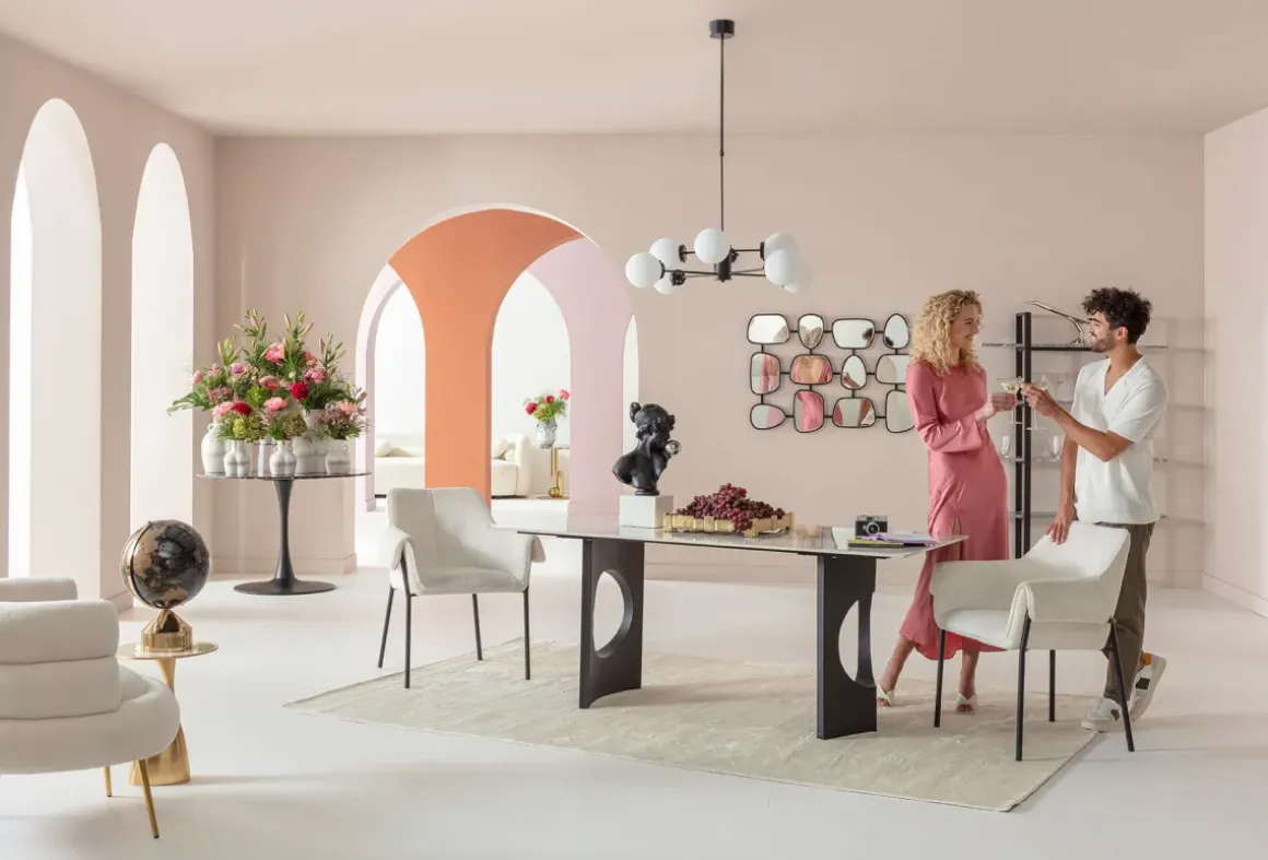 Bordsunderrede Tavola Oho Svart, 2-Set - KARE Design