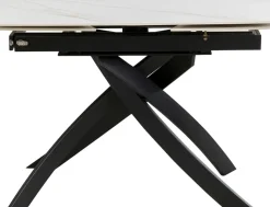 Bord Twist Onyx - Förlängningsbart, 120(30+30)x90cm - KARE Design