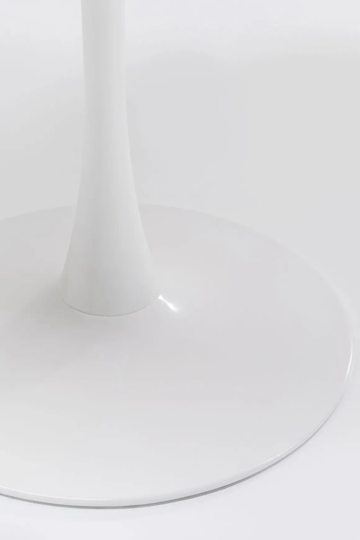 Bord Veneto - Runt Matbord Vit Marmor/Vit Ø110cm - KARE Design