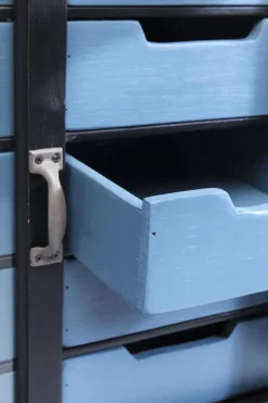 Byrå Art Factory - Svart Skåp med Lådor - KARE Design