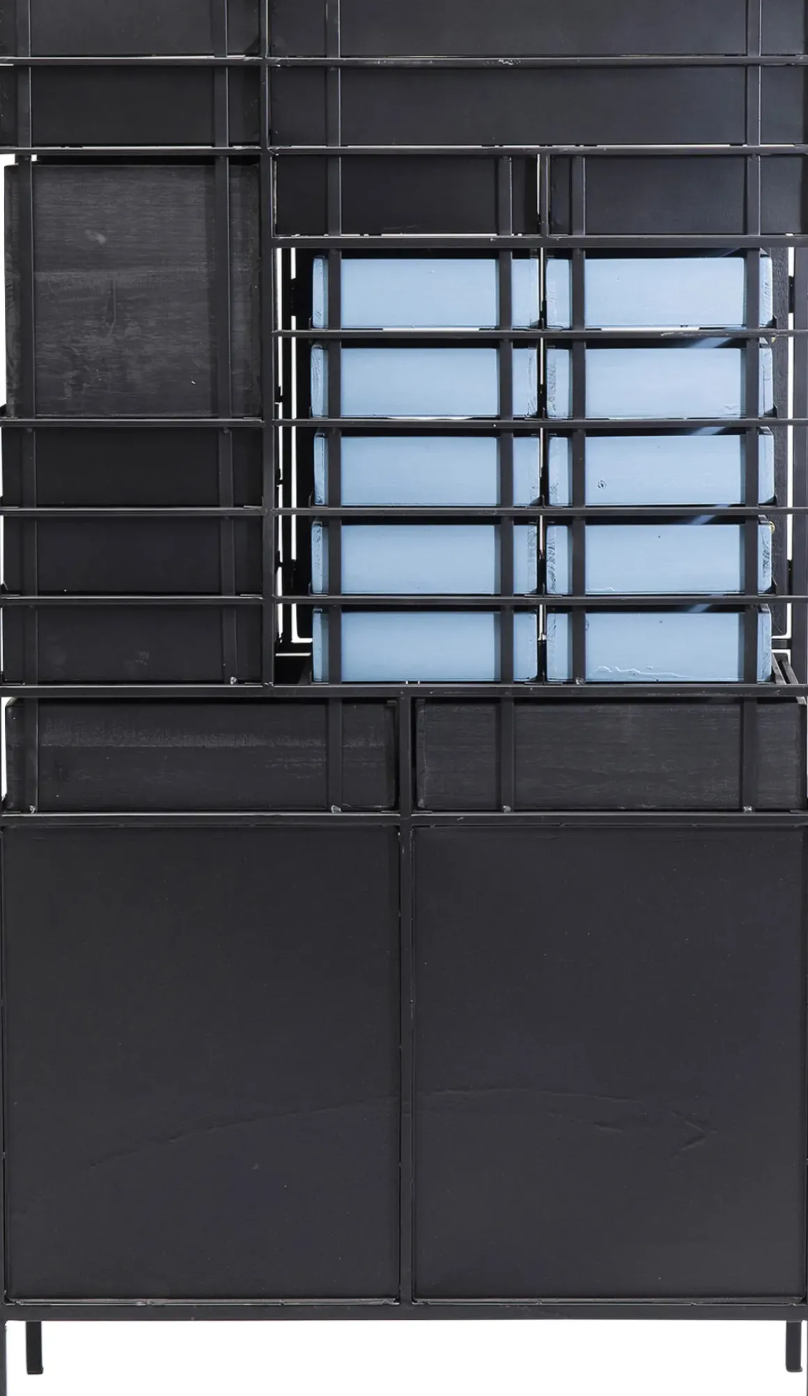 Byrå Art Factory - Svart Skåp med Lådor - KARE Design