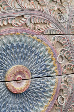 Byrå Goa - Ornament, Handgjord, 90x110cm - KARE Design