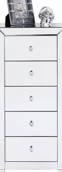 Byrå Hög Luxury - Spegelglas, 5 Lådor - KARE Design