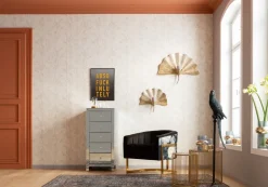 Byrå Hög Luxury - Spegelglas, 5 Lådor - KARE Design