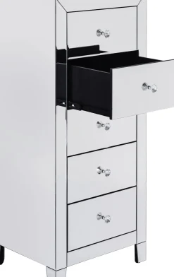 Byrå Hög Luxury - Spegelglas, 5 Lådor - KARE Design