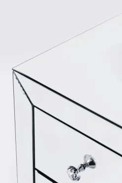 Byrå Luxury - Spegelglas, 2 Dörrar, 6 Lådor - KARE Design