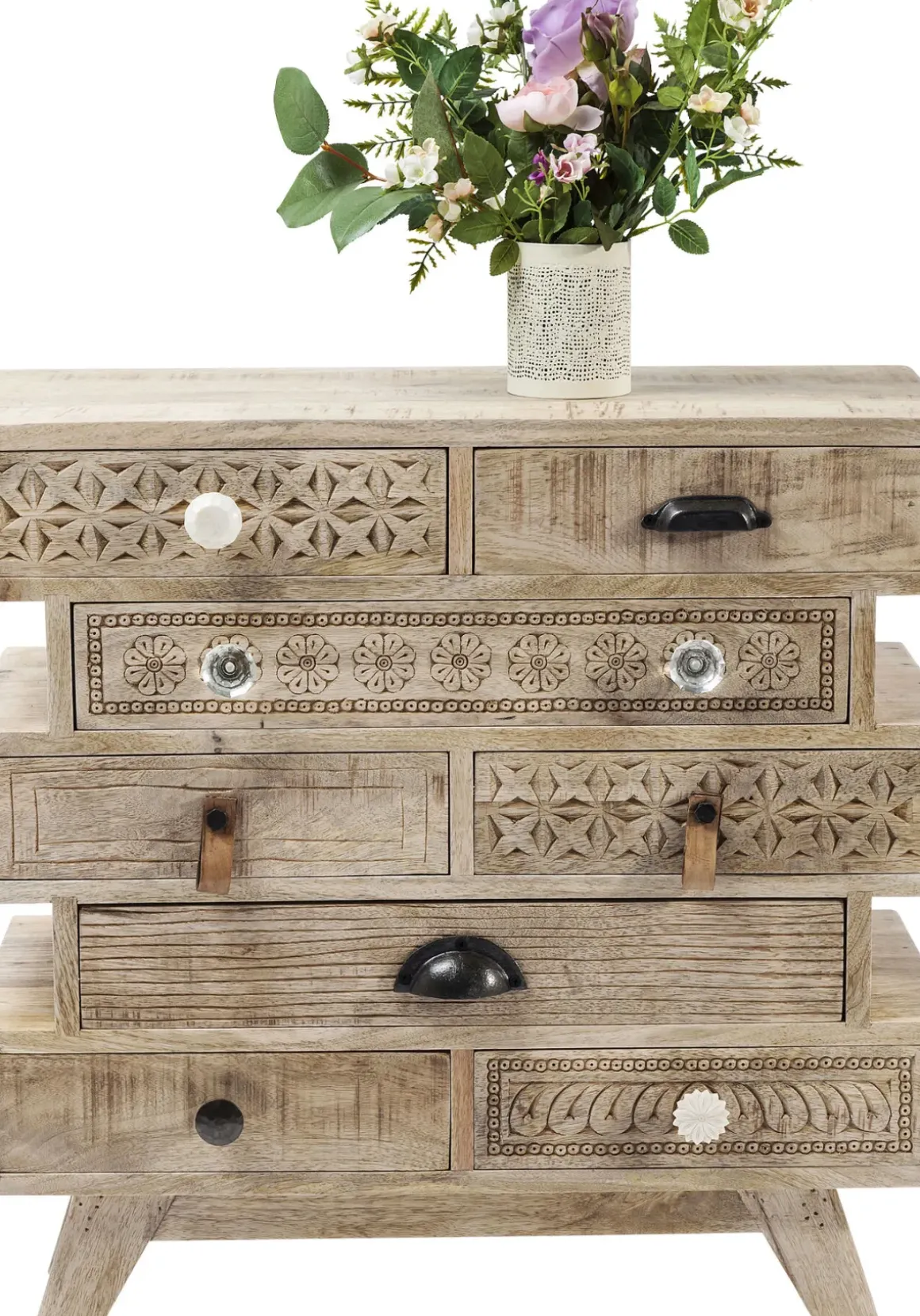 Byrå Puro Butterfly - Liten Byrå i Trä med 5 Lådor - KARE Design