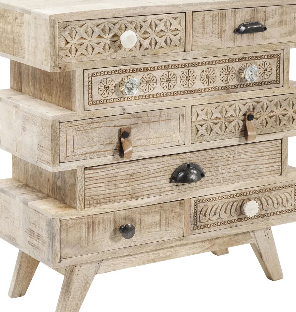 Byrå Puro Butterfly - Liten Byrå i Trä med 5 Lådor - KARE Design