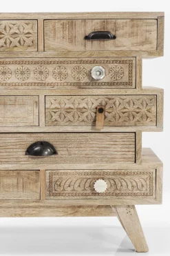 Byrå Puro Butterfly - Liten Byrå i Trä med 5 Lådor - KARE Design