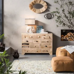 Byrå Puro - Trä med 14 Lådor - KARE Design