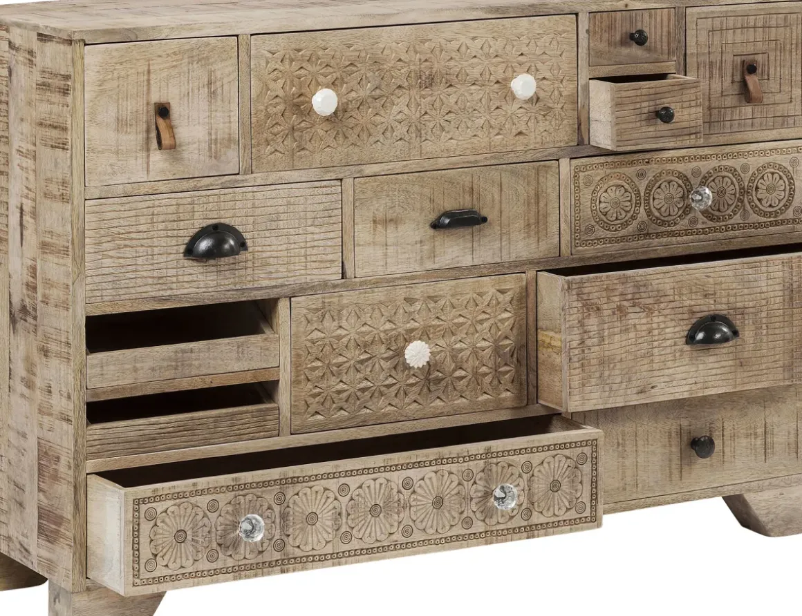 Byrå Puro - Trä med 14 Lådor - KARE Design