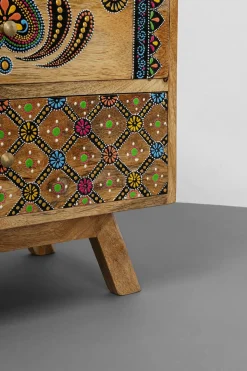Byrå Small Menorca - Flerfärgad, 50x46cm - KARE Design