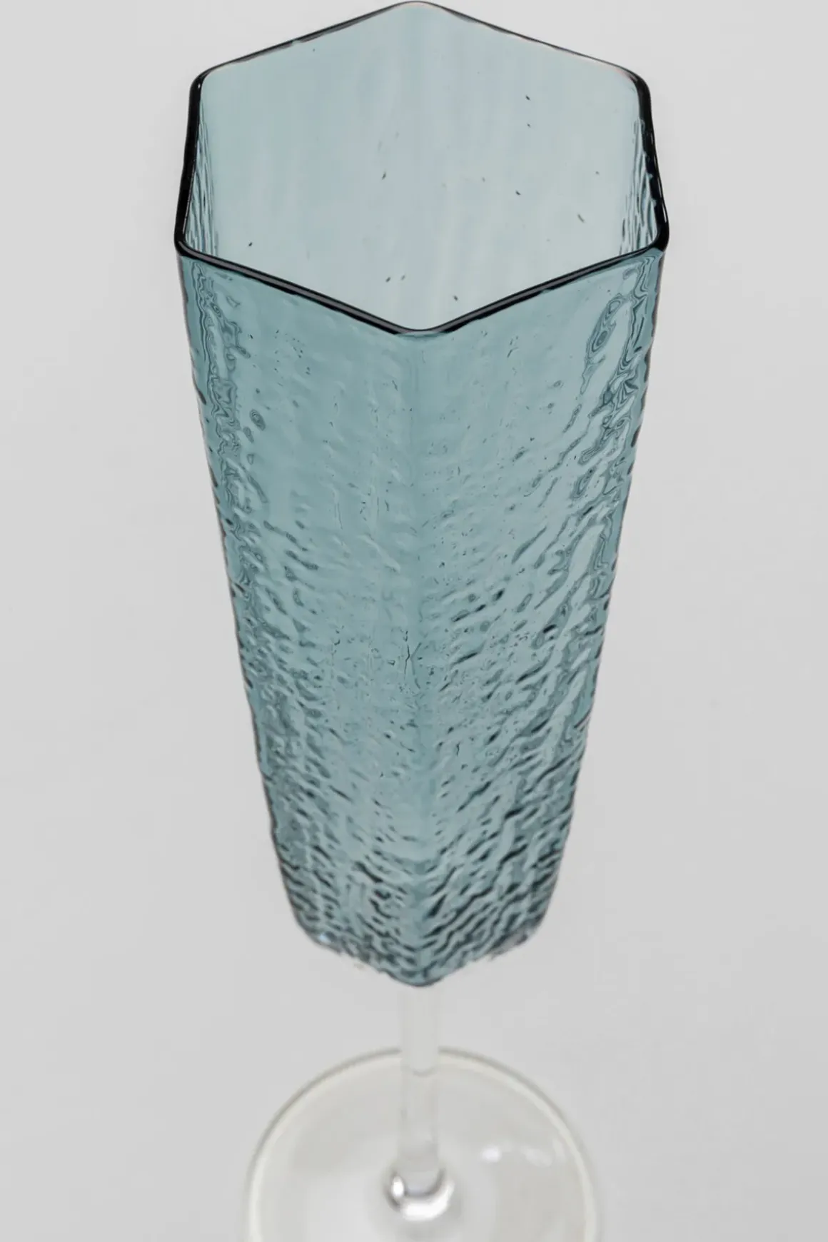 Champagneglas Cascata - Blå - KARE Design