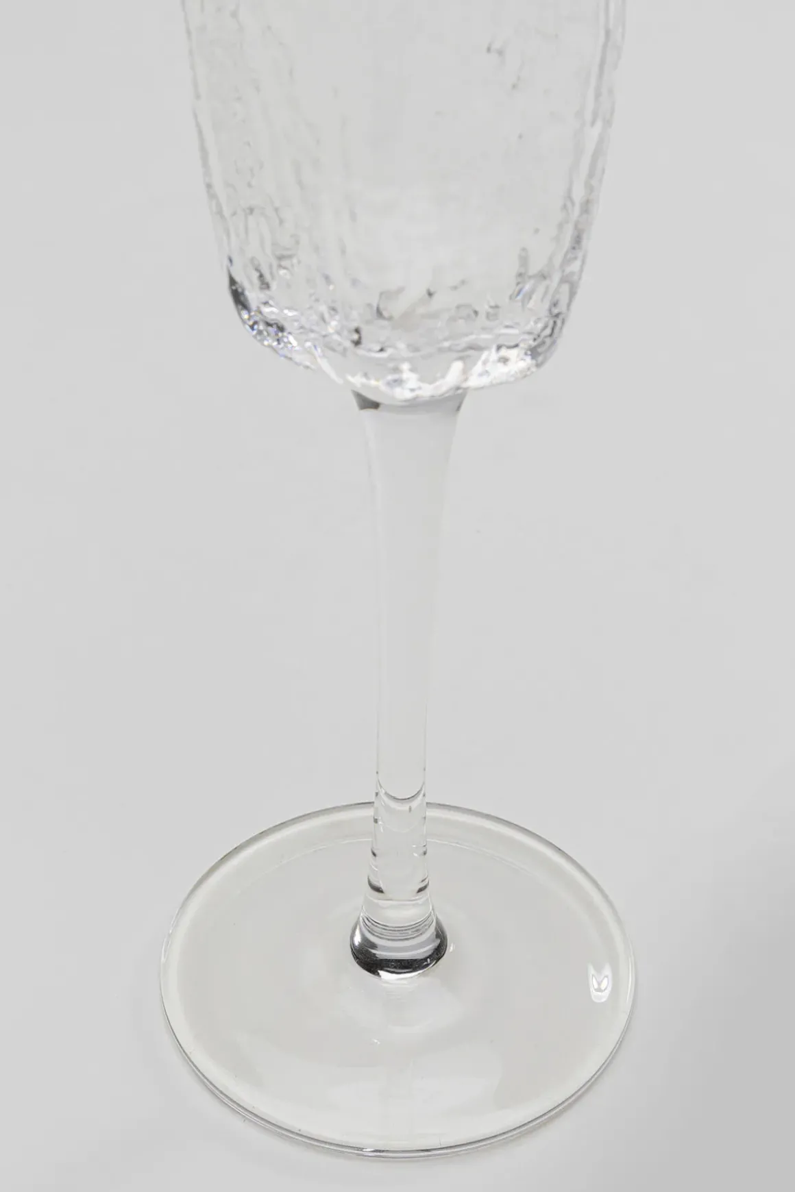 Champagneglas Cascata - Klarglas - KARE Design