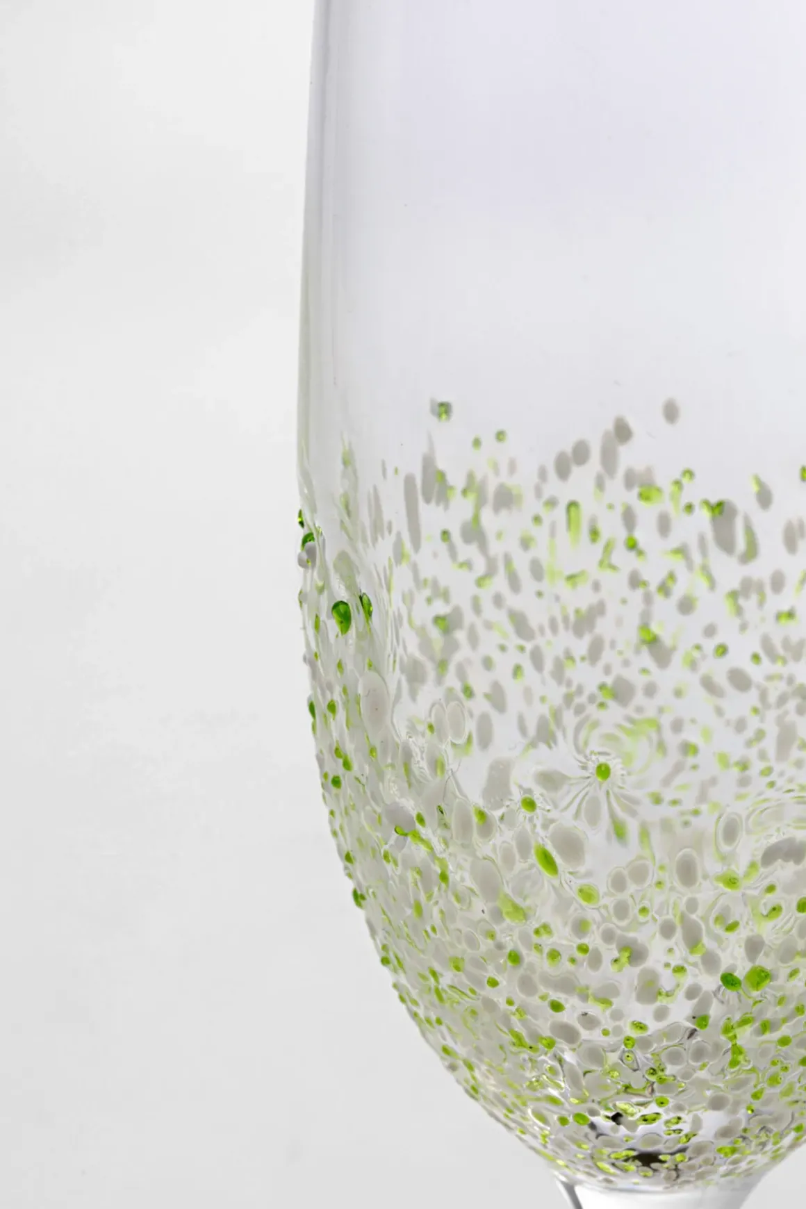 Champagneglas Confetti - Grön - KARE Design