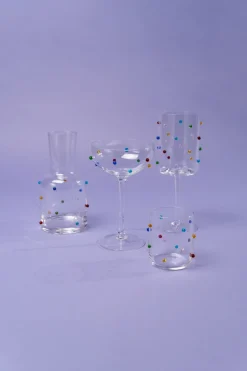 Cocktailglas Party Dots, 19cm - KARE Design