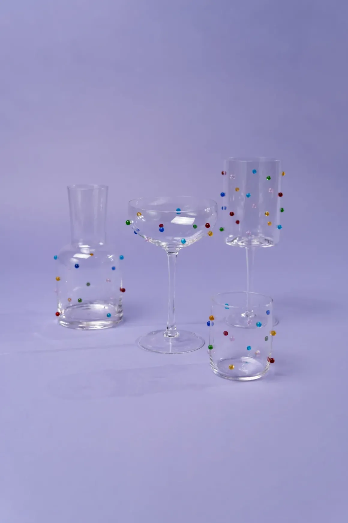 Cocktailglas Party Dots, 19cm - KARE Design