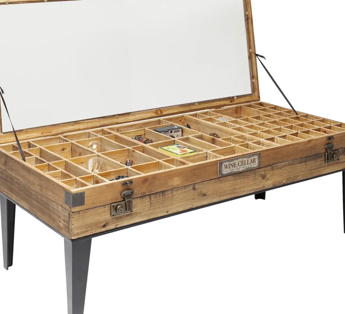 Collector Soffbord - Bord med Förvaring Trä, 122cm - KARE Design