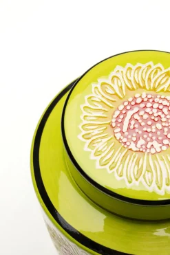 Dekor Bloom - Urna, Grön, 27cm - KARE Design