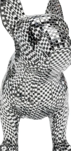 Dekor Bulldog Disco - Fransk Bulldog, Marmorerad, 36cm - KARE Design