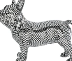 Dekor Bulldog Disco - Fransk Bulldog, Marmorerad, 36cm - KARE Design