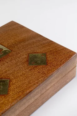 Dekor Card Box Gamble - Låda med Kort, Trä, (7/part) - KARE Design